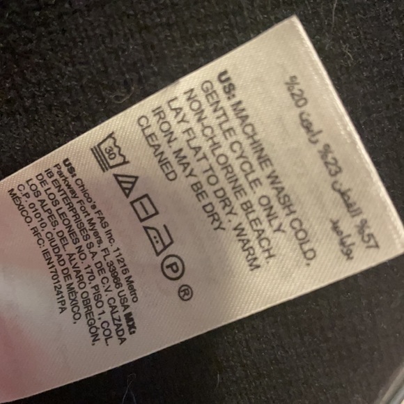 Chicos leopard print open front convertible cardigan - Picture 9 of 10